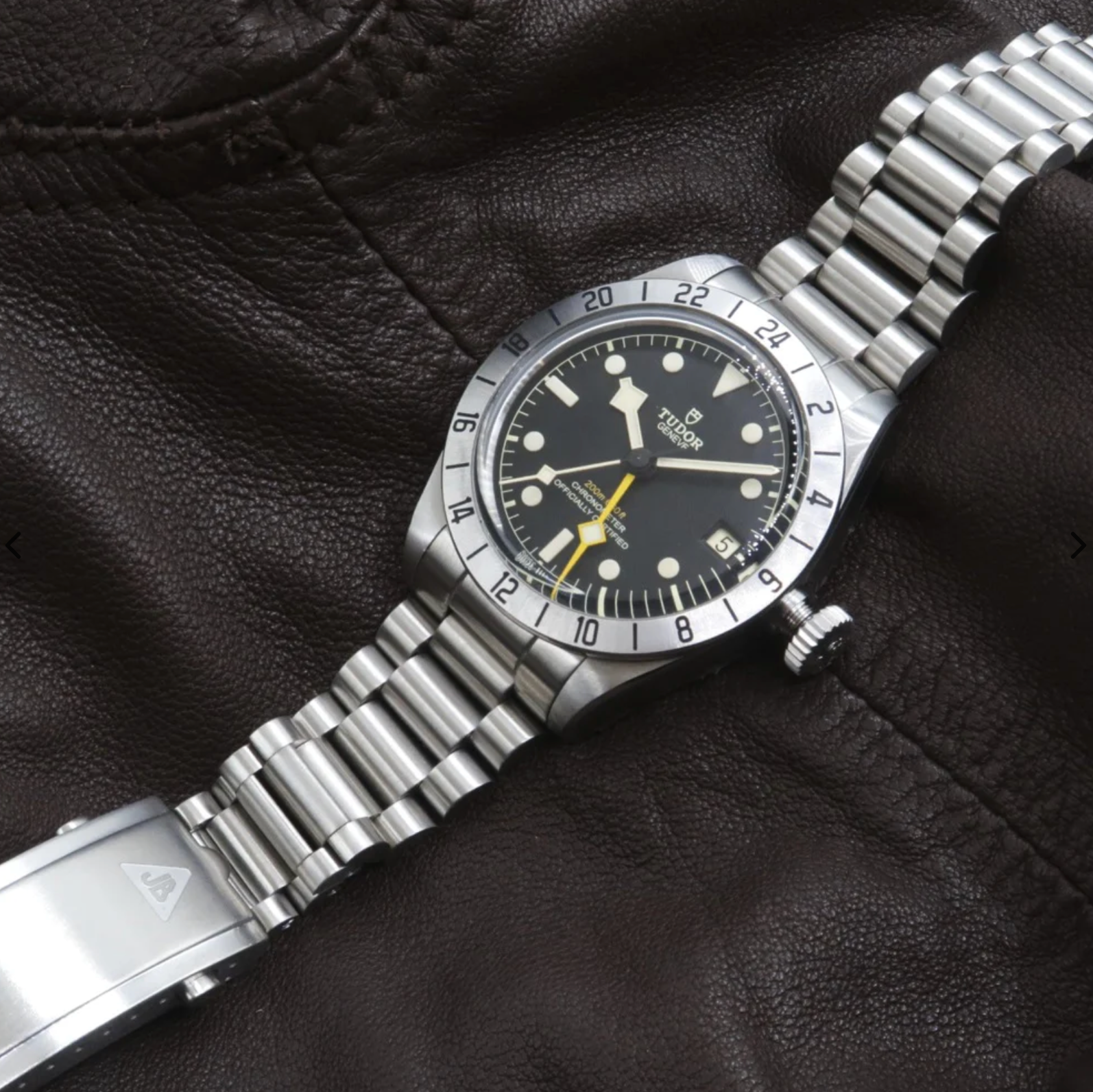 Forstner President (1450) Bracelet for Tudor Black Bay Pro