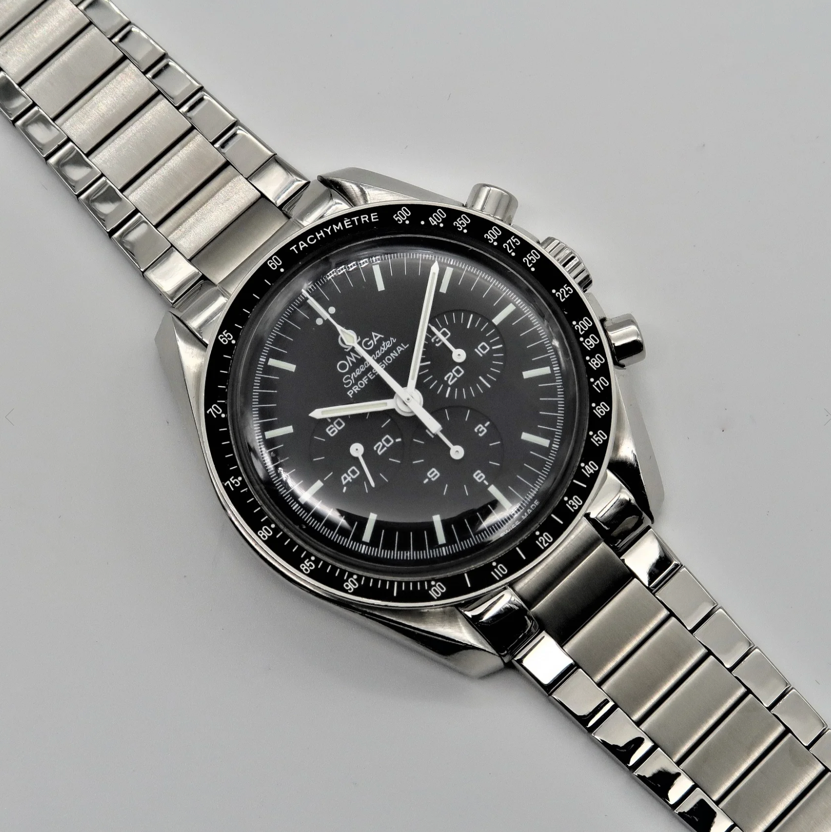 Forstner Flat Link Bracelet for Omega Speedmaster FOIS & Moonwatch