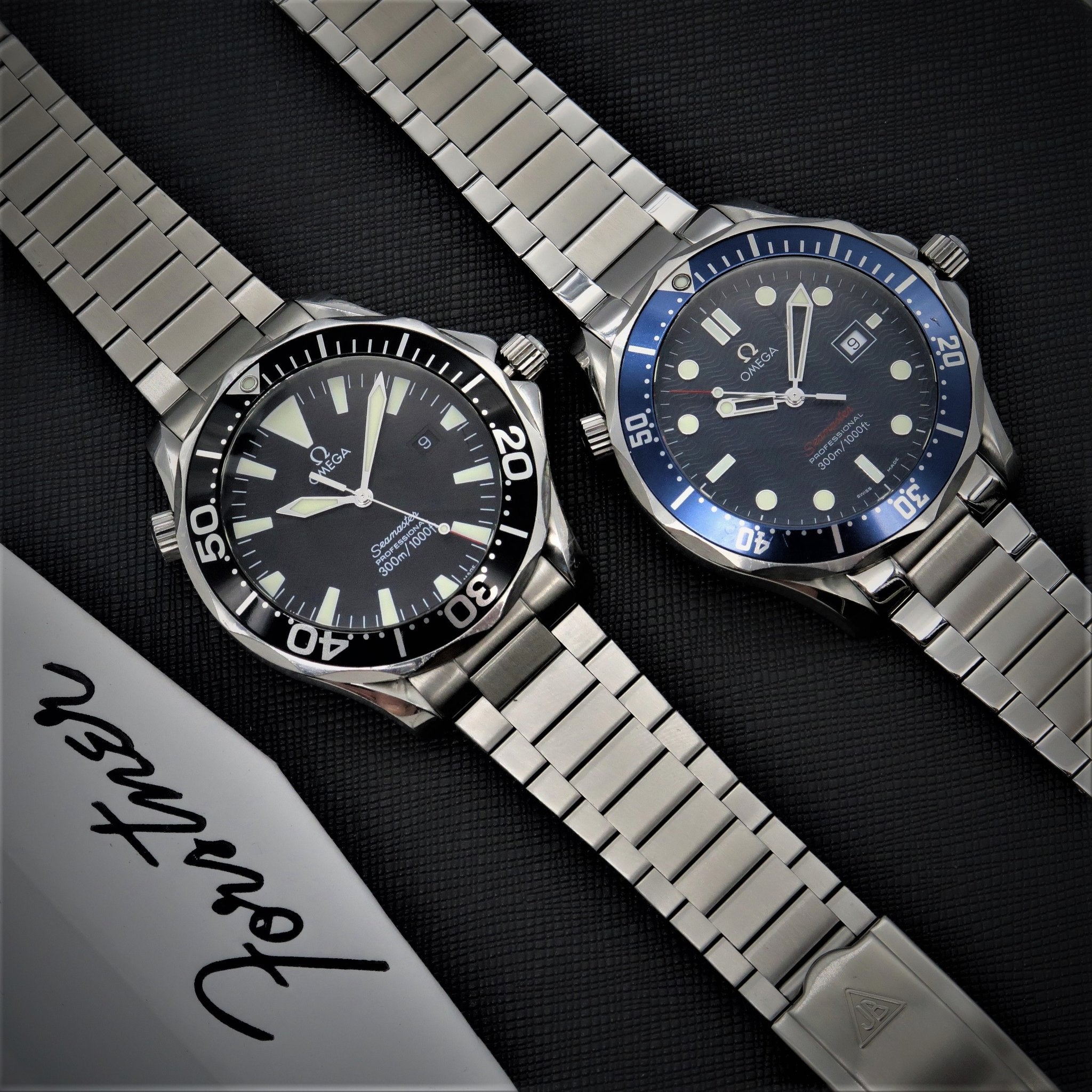 Forstner Flat Link Bracelet for Omega Seamaster (Pre-2018) - Forstner Bands UK