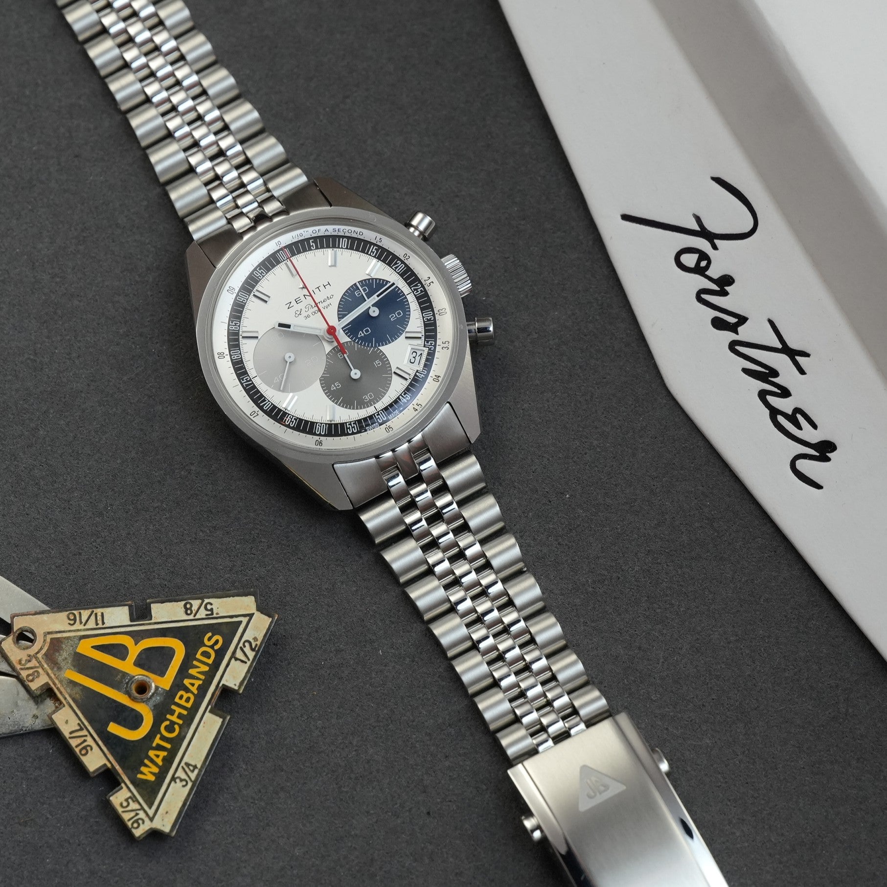 Forstner Model-J Bracelet for Zenith El Primero Revival 38mm