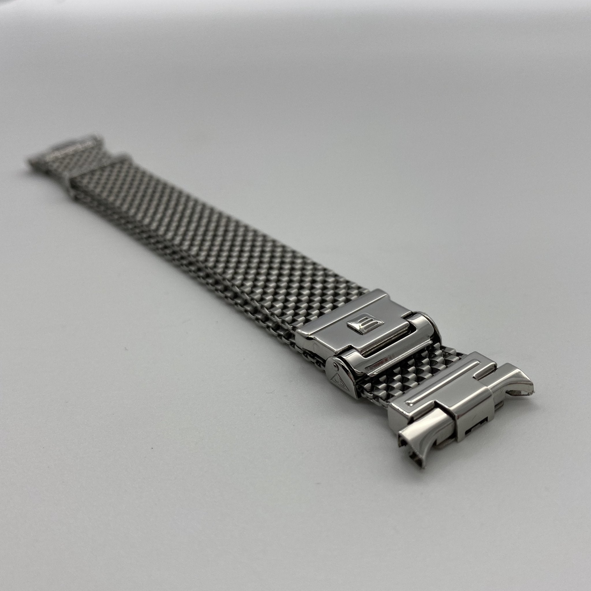 Forstner Komfit "JB" Mesh Watch Band with Horned Ends - Forstner Bands UK