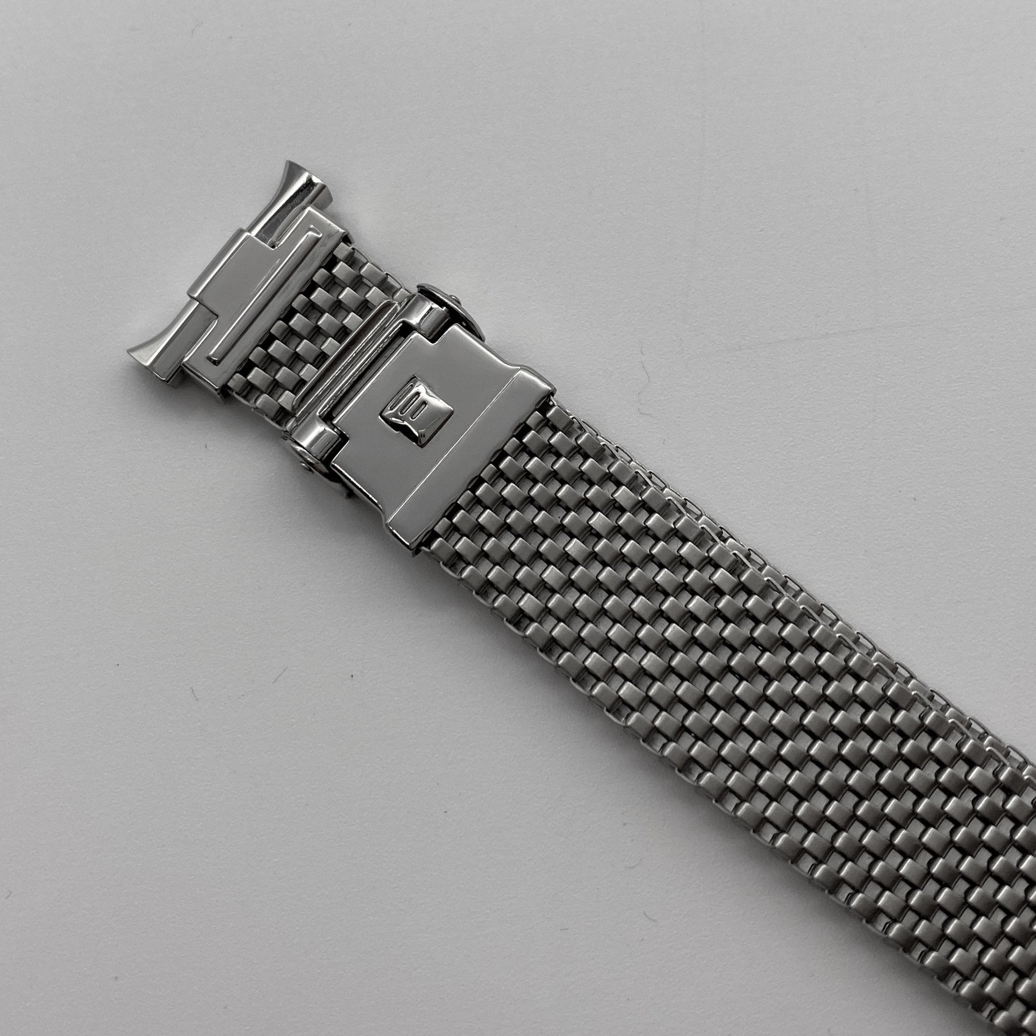 Forstner Komfit "JB" Mesh Watch Band with Horned Ends - Forstner Bands UK