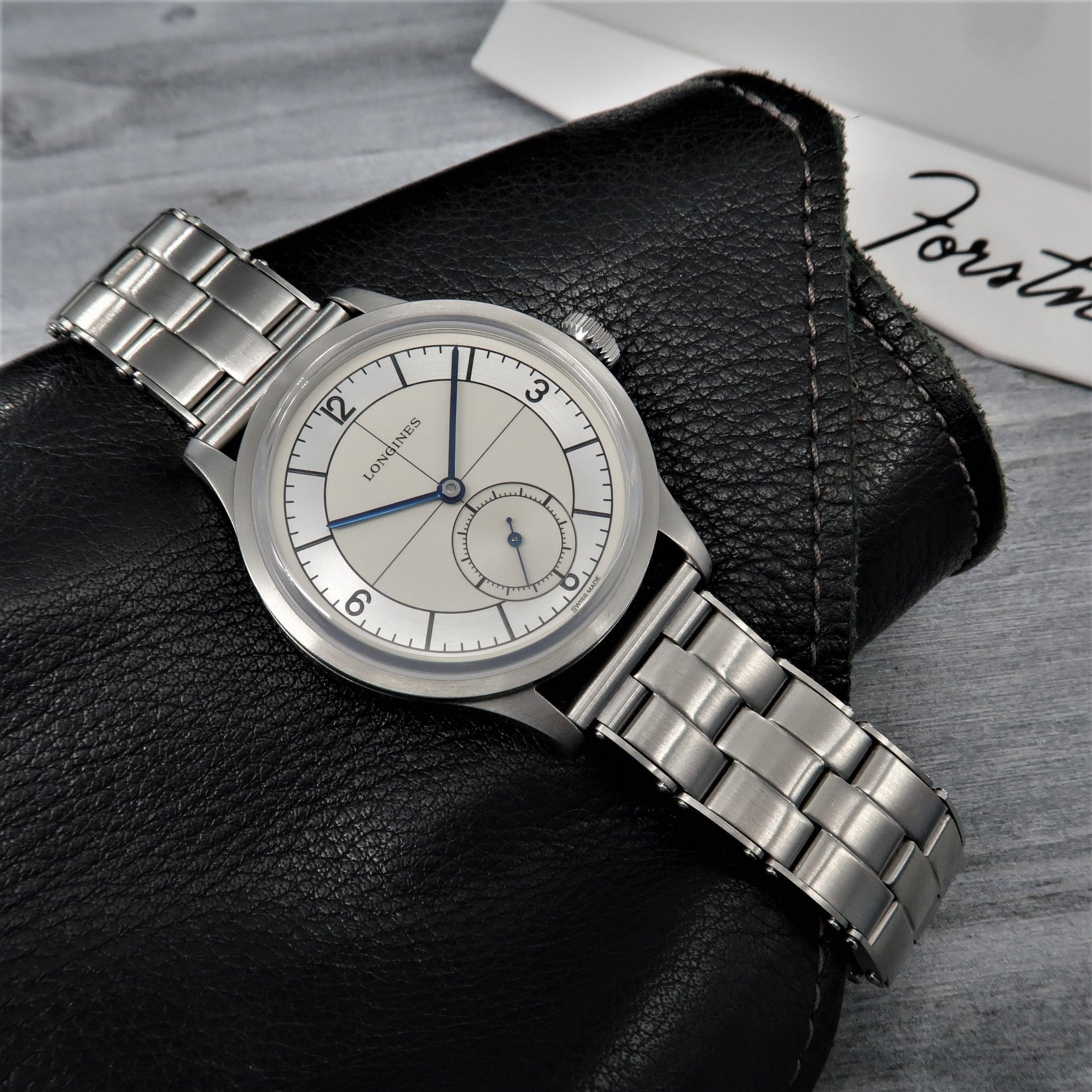 The Forstner Rivet Bracelet with Solid Links - Forstner Bands UK